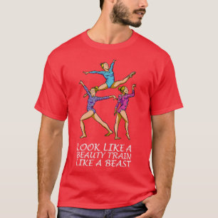 Gymnastics Motif for Acrobats and Gymnasts 23 T-Shirt