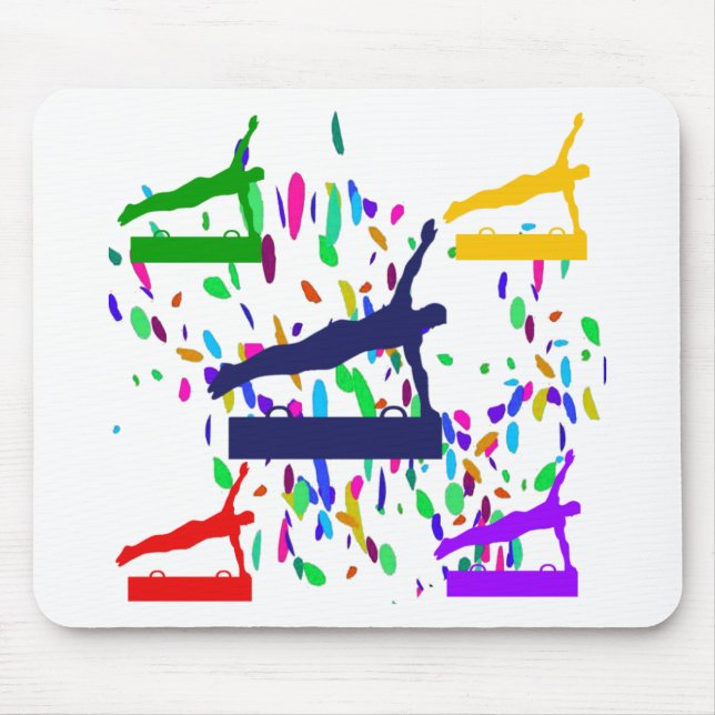 GYMNASTICS MOUSE MAT (Front)