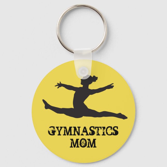 Gymnastics Mum Keychain (Front)