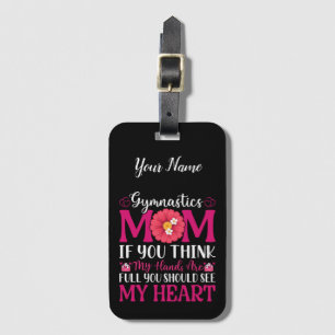 Gymnastics Mum Luggage Tag
