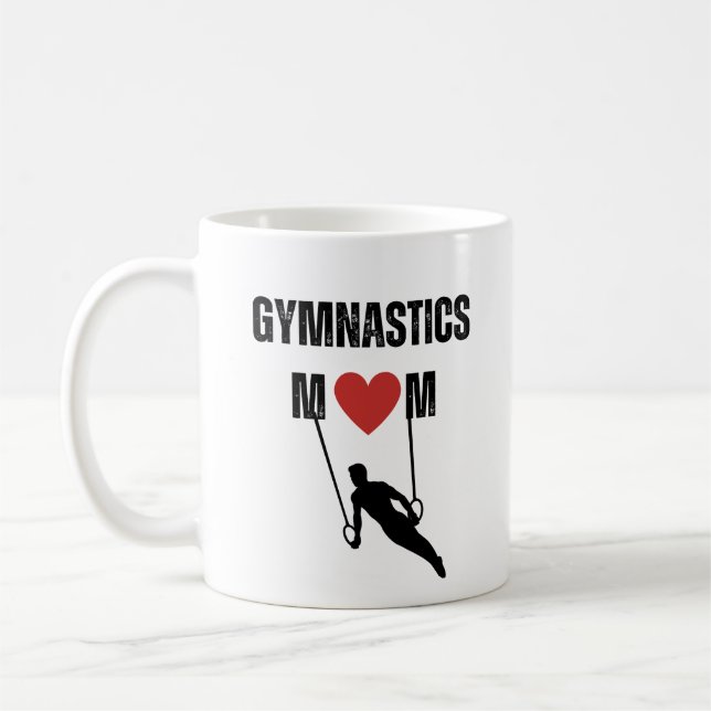 Gymnastics Mum (male athlete) Coffee Mug (Left)