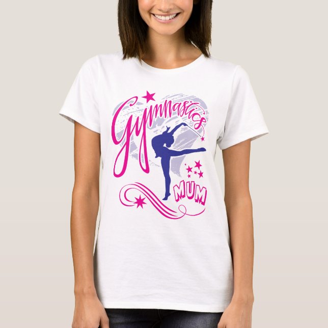 Gymnastics Mum T-Shirt (Front)