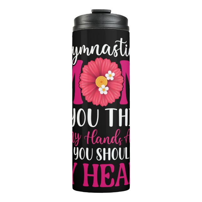 Gymnastics Mum Thermal Tumbler (Front)