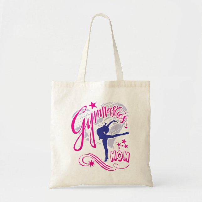 Gymnastics Mum Tote Bag (Front)
