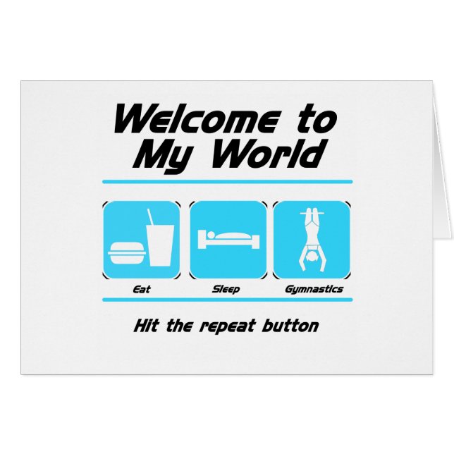 Gymnastics My World (Front Horizontal)