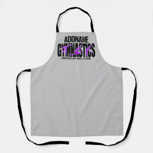 Gymnastics NAME Acrobatic Team Handspring Gymnast  Apron