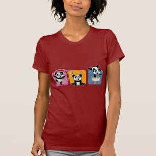 Gymnastics Pandas T-Shirt