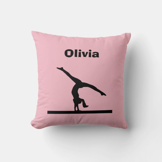 "Gymnastics" Personalised Pillow (Front)