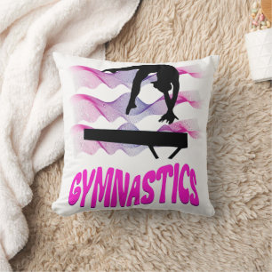 Gymnastics Pink and Purple Balance Beam Cushion