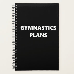 Gymnastics Planner Sports Theme Gymnastics Plans