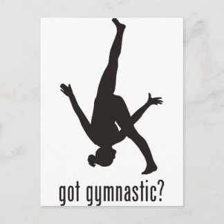 Gymnastics Postcard