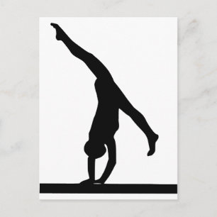 Gymnastics Postcard
