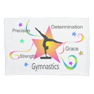 Gymnastics - Precision Strength Determination Grac Pillowcase