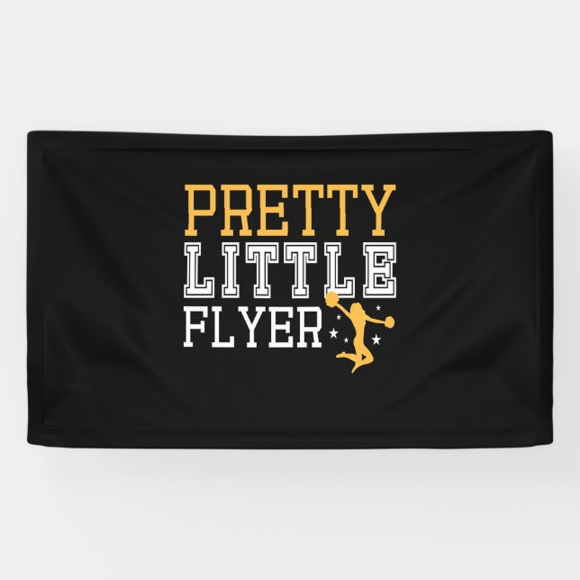 Gymnastics Pretty Little Flyer Banner (Horizontal)