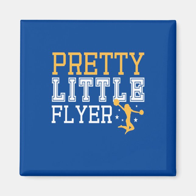 Gymnastics Pretty Little Flyer Magnet (Front)