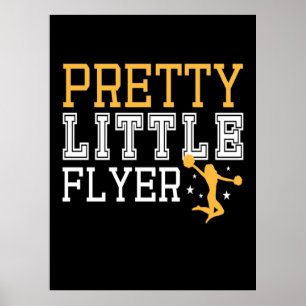 Gymnastics Pretty Little Flyer Poster