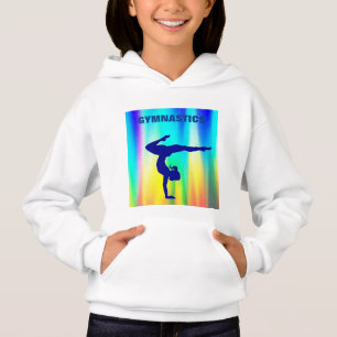 Gymnastics pullover hoodie/two sided.