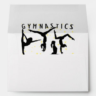 Gymnastics Reaching For The Stars Envelope