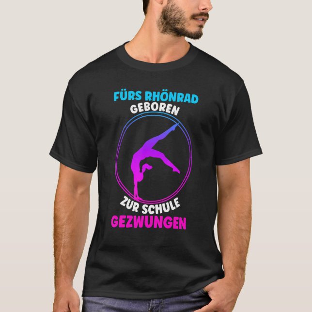 gymnastics rhönrad gymnastics coach gymnsatik gift T-Shirt (Front)