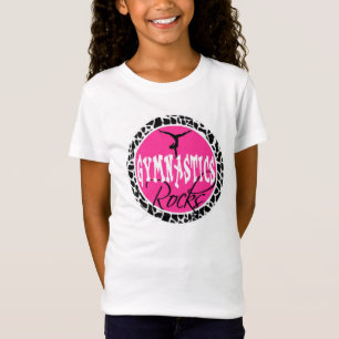 Gymnastics rocks tee shirt