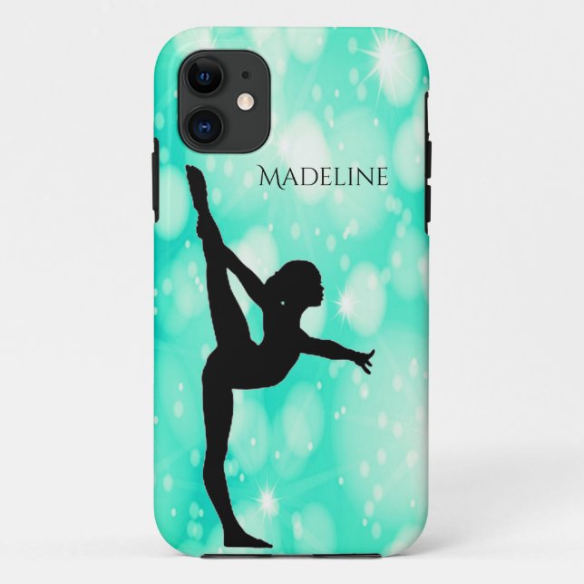 Gymnastics Samsung Phone Case w/ Name of Gymnast (Back)