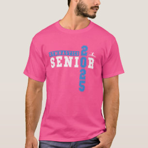 Gymnastics Senior Night Gymnastics Senior 2025 Gra T-Shirt