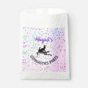 Gymnastics Shades of Colour and Stars All Over Favour Bags