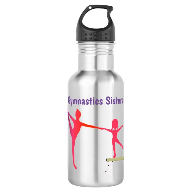 Gymnastics Sisters 532 Ml Water Bottle (Front)