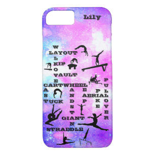 Gymnastics Skills Crosswords iPhone 8/7 Case