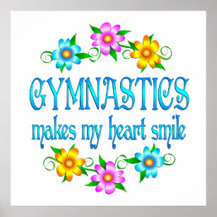Gymnastics Smiles Poster