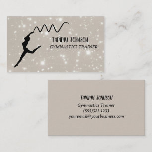 Gymnastics Sparkle  Business Card