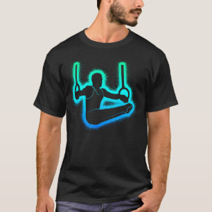 Gymnastics Sports Rings Kids Boys Gymnast T-Shirt