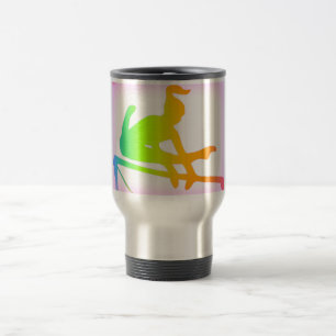 Gymnastics stainless steel travel mug! travel mug