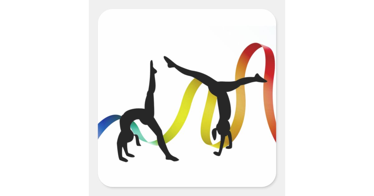 Gymnastics Stickers Zazzle