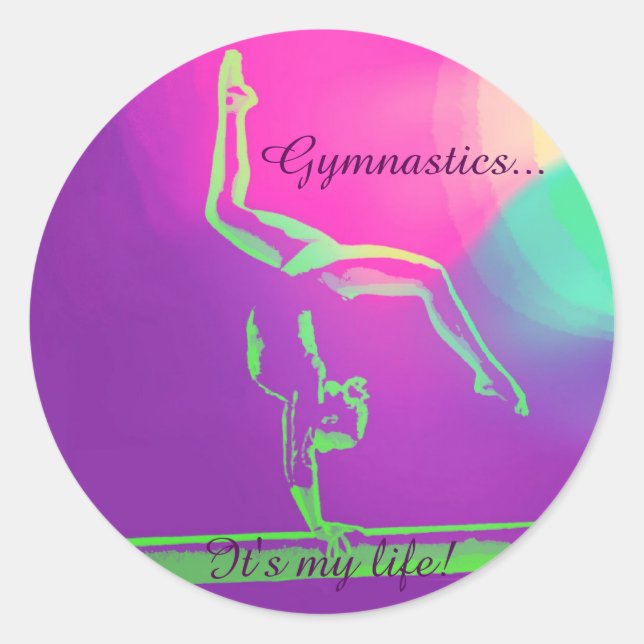 Gymnastics stickers (Front)