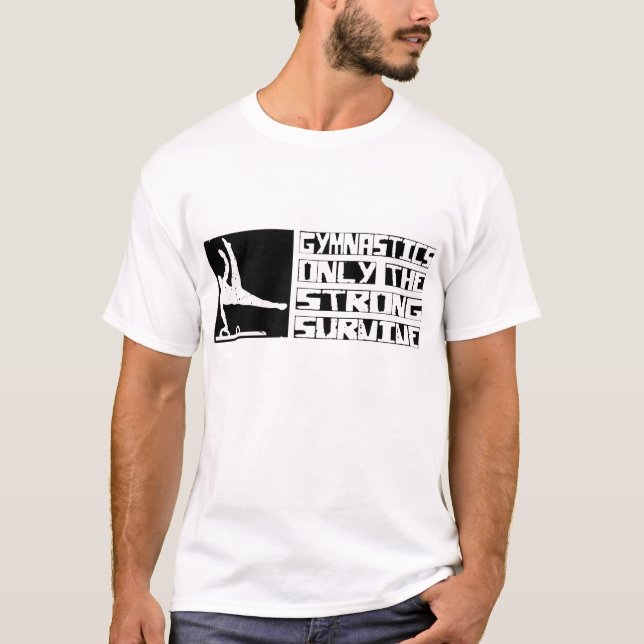 Gymnastics Survive T-Shirt (Front)