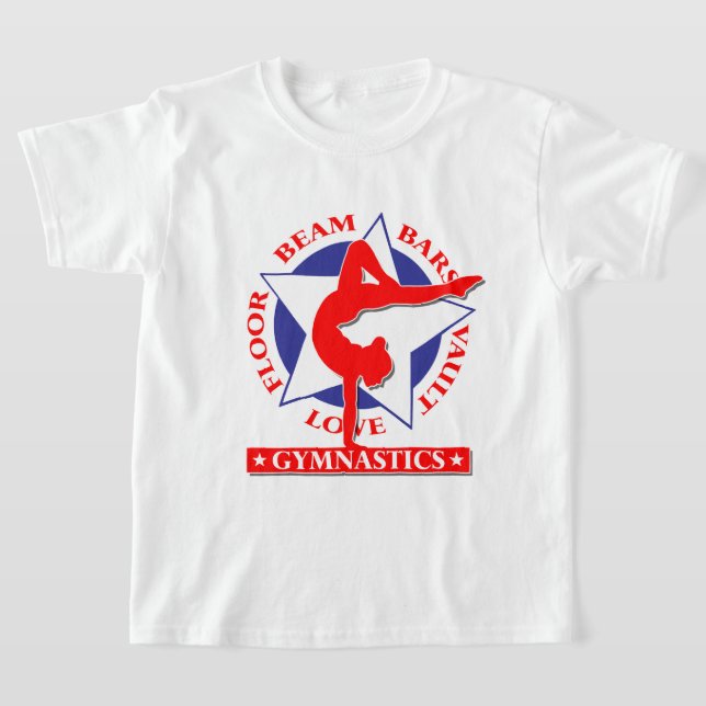 Gymnastics T-Shirt (Laydown)