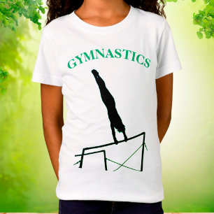 Gymnastics T-Shirt Uneven Bars Giant w/ Name