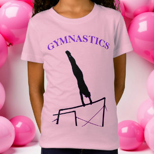 Gymnastics T-Shirt Uneven Bars Giant w/ Name