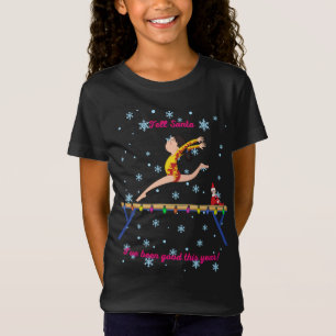 Gymnastics Tell Santa I've Been Good This Year T-Shirt