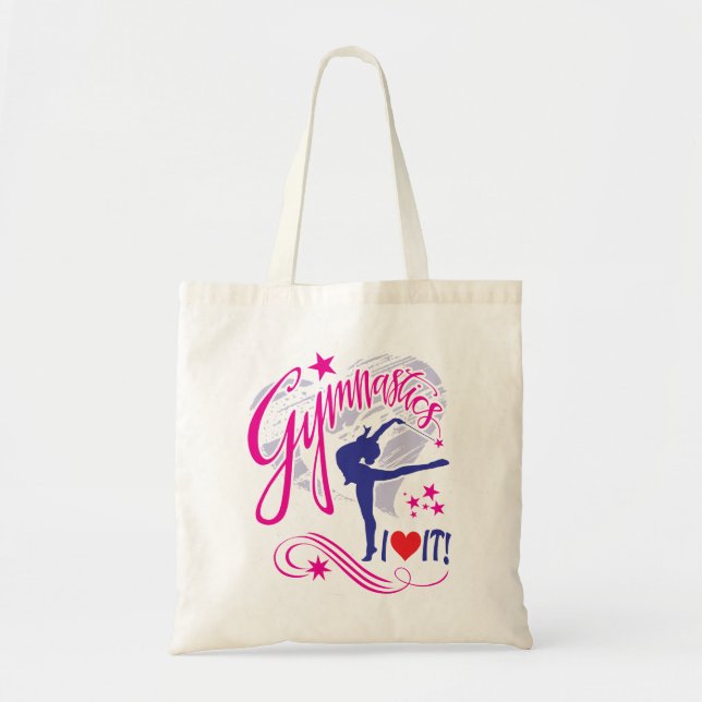 Gymnastics Tote Bag (Front)