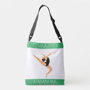 Gymnastics tote! Personalised name. Crossbody Bag