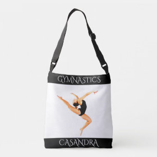Gymnastics tote! Personalised name. Crossbody Bag