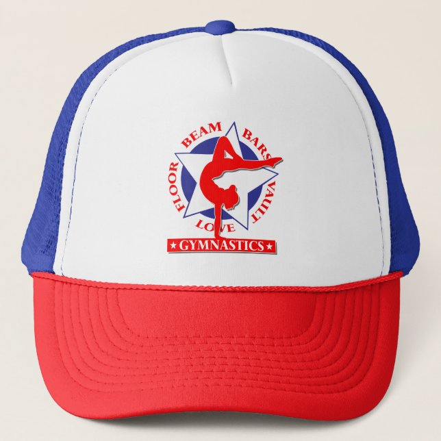 Gymnastics Trucker Hat (Front)