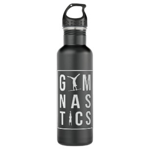 Gymnastics Unven Bars Hopper Acrobat Mat Gymnast 710 Ml Water Bottle