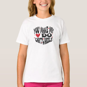 Gymnastics Valentine T-shirt