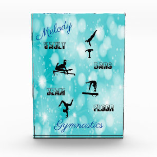 Gymnastics Vault, Bars, Beam, Floor Custom Photo Block