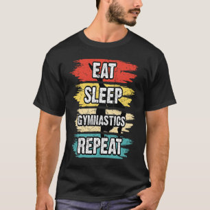 Gymnastics Women men Girls Teens Gymnast Dance Ret T-Shirt