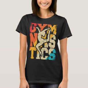 Gymnastics Women men Girls Teens Gymnast Dance Ret T-Shirt