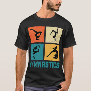 Gymnastics Women men Girls Teens Gymnast Dance Ret T-Shirt